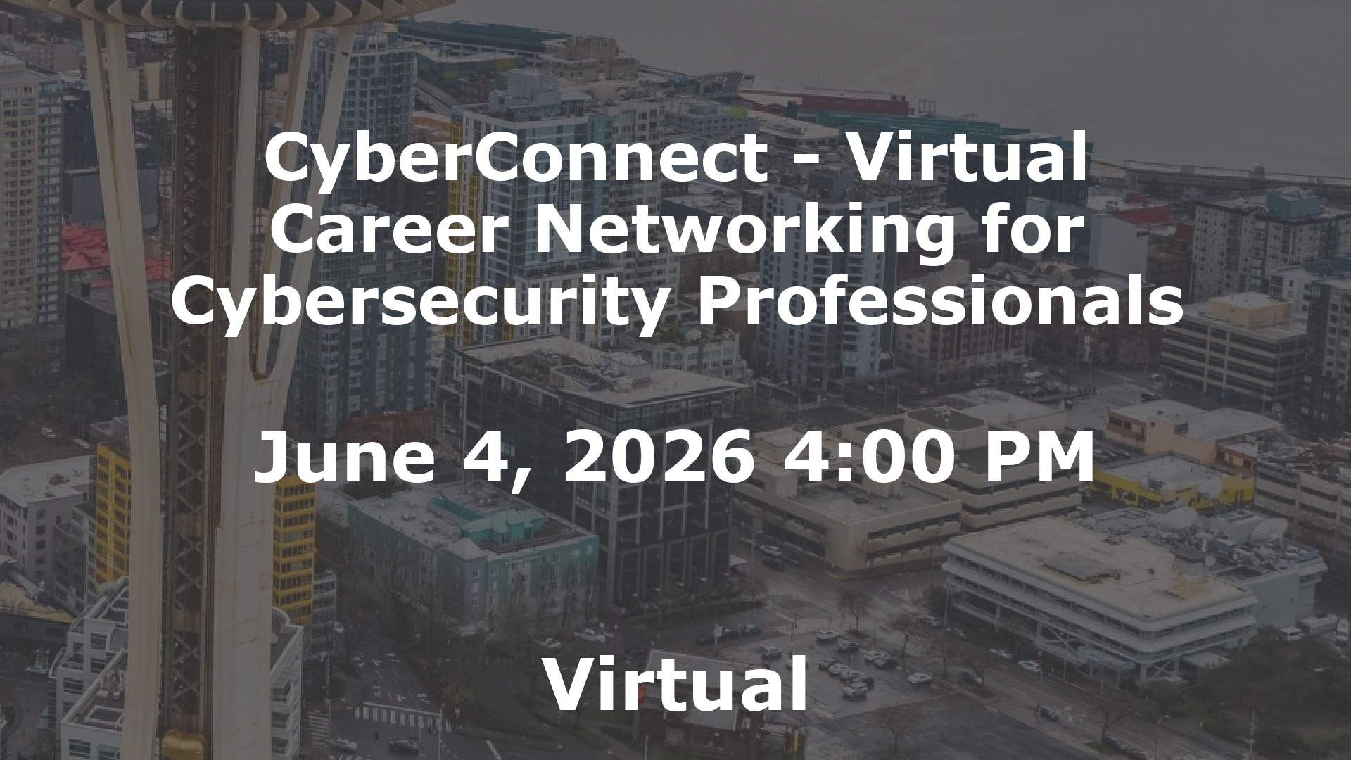 CyberConnect - Virtual Career Networking for Cybersecurity Professionals event image